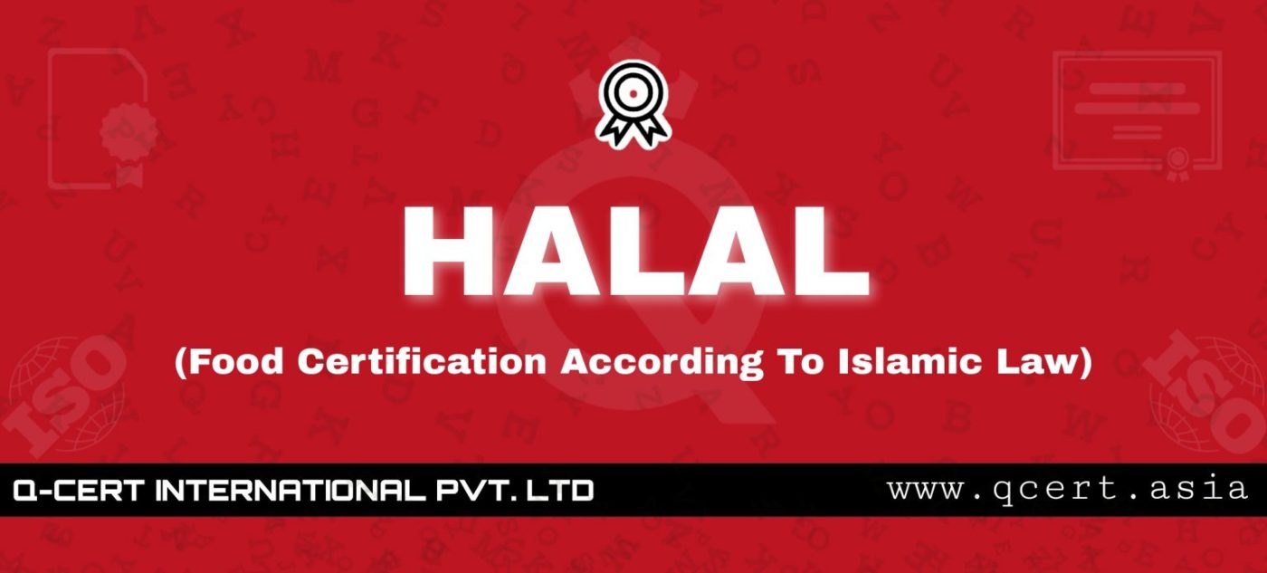 Halal certification services for food and beverage products by Q-Cert Asia in Pakistan